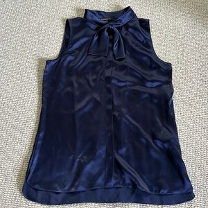 Brooks Bros 100% Silk Sleeveless Top
